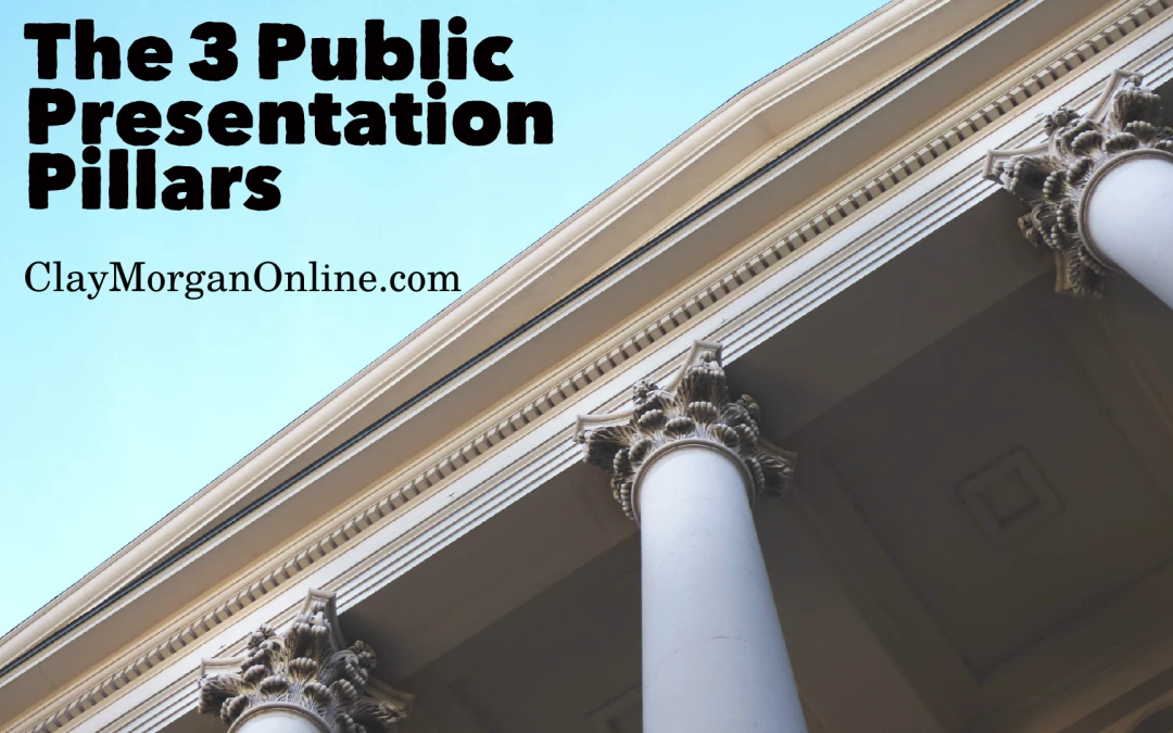 Public Presentations: The 3 Pillars of Professional Speaking